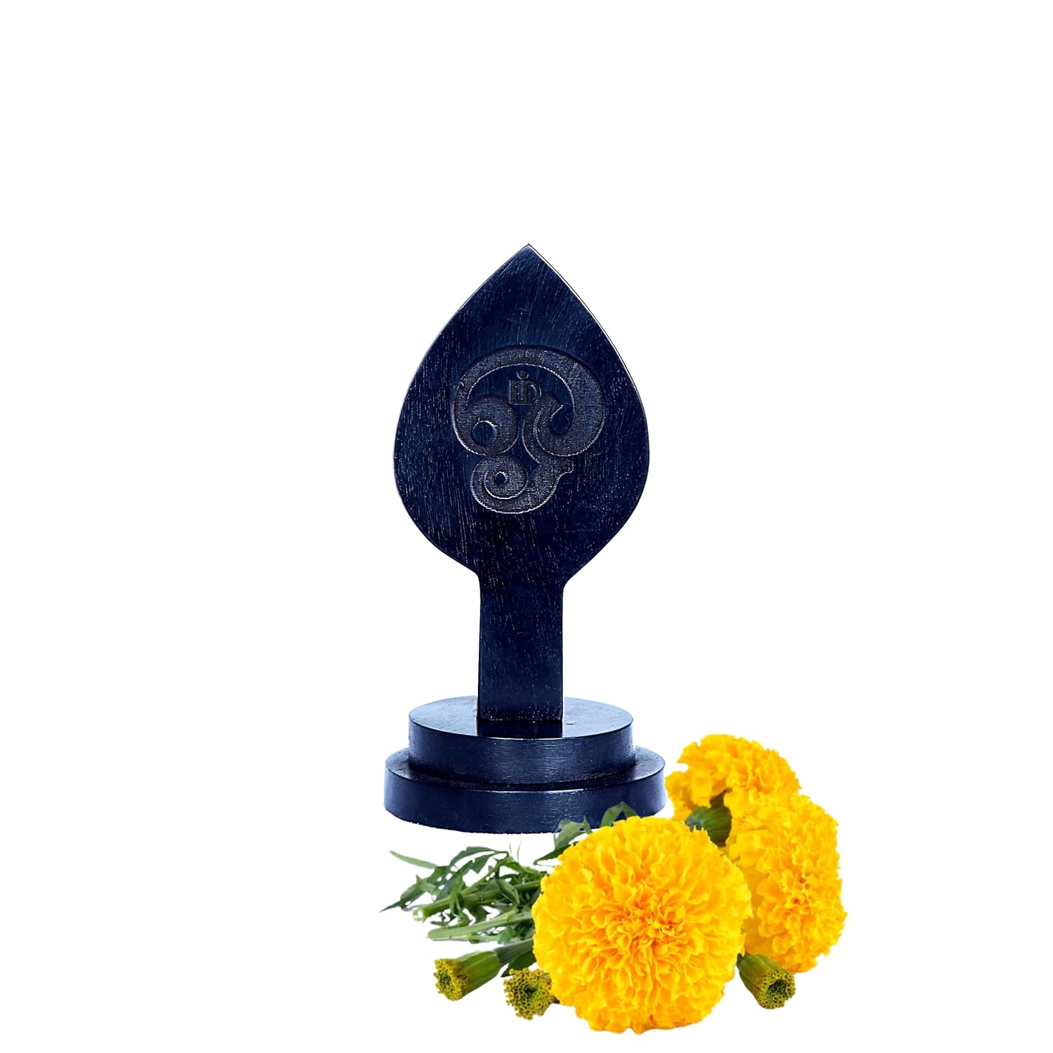 Divine Artz | Karungali Vel With Stand | Karungali Vel 4 Inch Stand Original - 4 Inches Height Natural Black 1 Piece, Ebony Wood