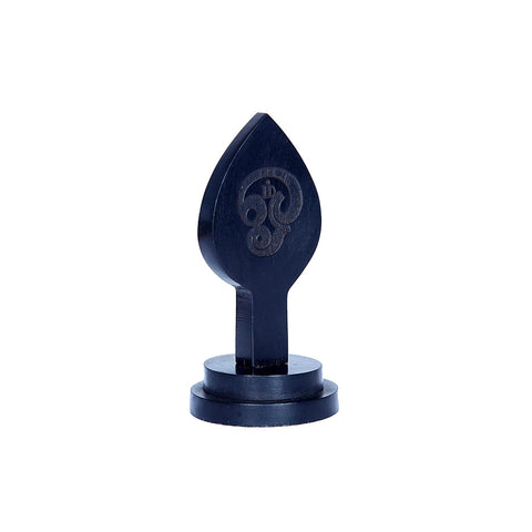 Divine Artz | Karungali Vel With Stand | Karungali Vel 4 Inch Stand Original - 4 Inches Height Natural Black 1 Piece, Ebony Wood