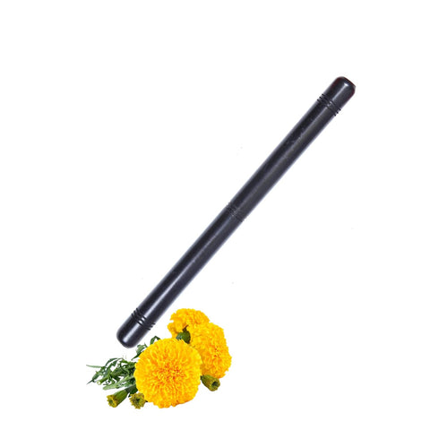 Divine Artz | 100% Natural Unpolished Karungali Kattai Stick (Ebony Wood Stick) Karungali Stick for Puja (9 Inches)