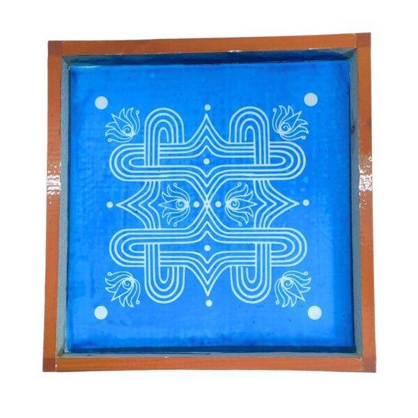 Padi Kolam Rangoli Stencil