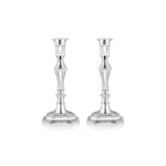 Set of 2 Candle Stand Silver - Image 2