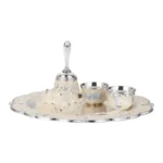 Pastel Puja Thali (White) - Image 2