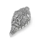 Ganesh Shank Medium Silver