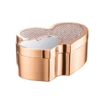 Jewellery Box (Heart Shape) rose gold - Image 2