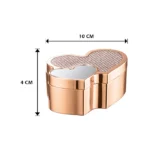 Jewellery Box (Heart Shape) rose gold - Image 3