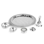 Puja Thal- Silver - Image 2