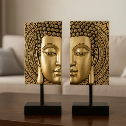 Home Décor-Buddha Face (H-35CM)