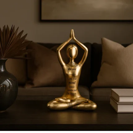 Home Décor-Yoga Figurine (H-21.2CM)