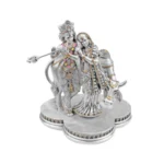Radha Krishna with Cow Decorative Idol (H- 15 cm ) - Image 2